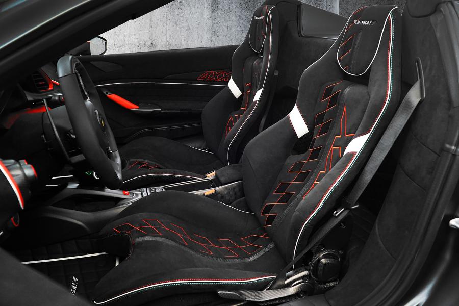 Интерьер Ferrari 4XX Siracusa Spider by Mansory 2017 года  (фото 5 из 24)
